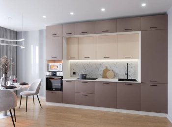 Кухонный гарнитур Латте 3400 мм (Санвут) в Сысерти - sysert.mebel-e96.ru