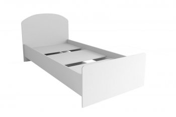 Кровать Лавис КРД 900.1 белый софт (ДСВ) в Сысерти - sysert.mebel-e96.ru