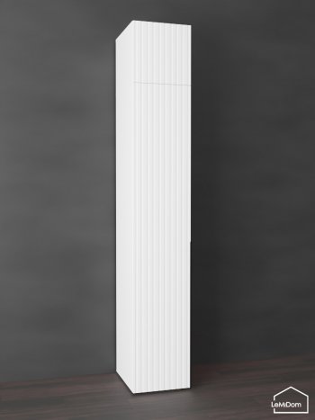 Шкаф с антресолью 400 мм Linnea MHR-1A-4 2450х400х510 (Белый-М 11.1.1) в Сысерти - sysert.mebel-e96.ru