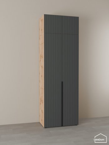 Шкаф с антресолью 800 мм Linnea MHR-2A-3 2450х800х510 (ДВ-М 11.1.25) в Сысерти - sysert.mebel-e96.ru