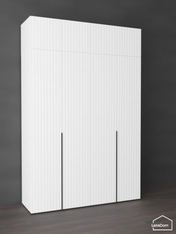 Шкаф с антресолью 1600 мм Linnea MHR-4A-1 2450х1600х510 (Белый-М 11.1.1) в Сысерти - sysert.mebel-e96.ru