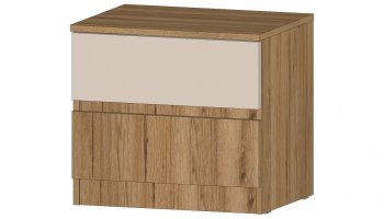 Тумба прикроватная Ленора вотан/кашемир (Лин) в Сысерти - sysert.mebel-e96.ru