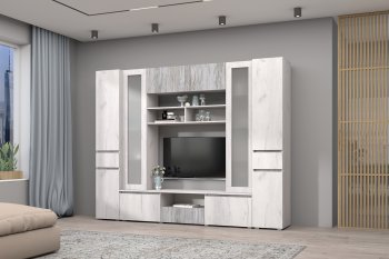 Стенка Лиана комп.3 артвуд (Зарон) в Сысерти - sysert.mebel-e96.ru