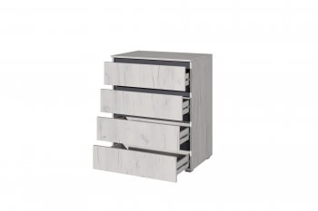 Спальный гарнитур Лиана графит, модульный (Зарон) в Сысерти - sysert.mebel-e96.ru