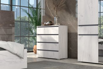 Комод Лиана графит (Зарон) в Сысерти - sysert.mebel-e96.ru