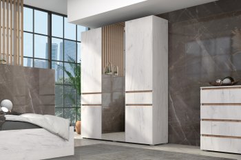 Шкаф 1600 мм Лиана золотой (Зарон) в Сысерти - sysert.mebel-e96.ru