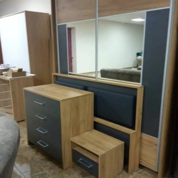 Спальный гарнитур Либерти парящий модульный (Росток) в Сысерти - sysert.mebel-e96.ru