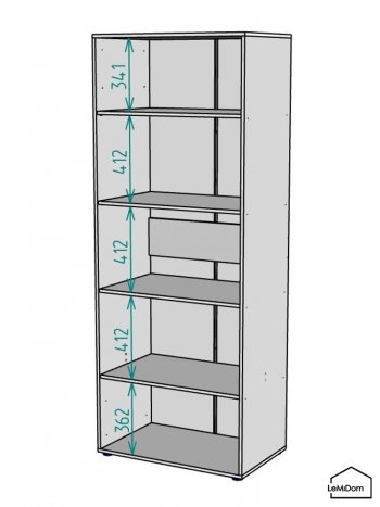 Шкаф Linnea MHR-2-2 2050х800х510 (Белый-М 11.1.2) в Сысерти - sysert.mebel-e96.ru