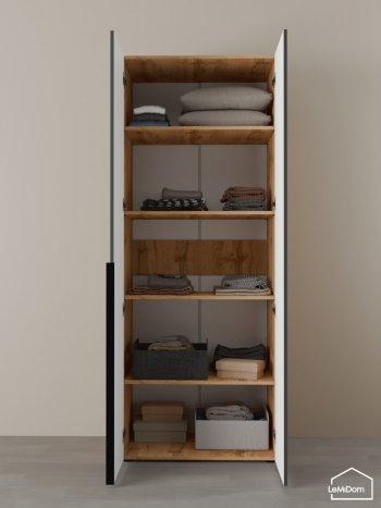 Шкаф Linnea MHR-2-2 2050х800х510 (ДВ-М 11.1.25) в Сысерти - sysert.mebel-e96.ru