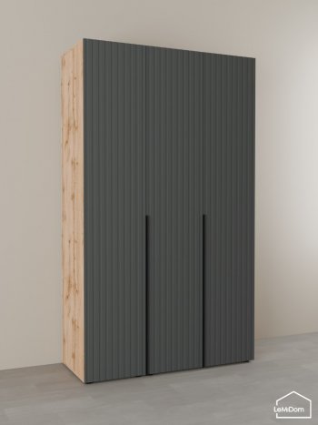 Шкаф Linnea MHR-3-1 2050х1200х510 (ДВ-М 11.1.25) в Сысерти - sysert.mebel-e96.ru