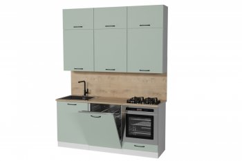 Кухонный гарнитур Лиора макси 2 1800 мм (ПМ) (Герда) в Сысерти - sysert.mebel-e96.ru