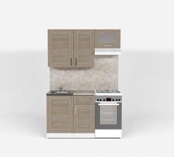 Кухонный гарнитур Лира медиум 1400 мм (Герда) в Сысерти - sysert.mebel-e96.ru