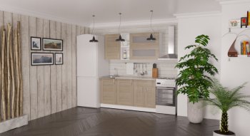 Кухонный гарнитур Лира стандарт 1600 мм (Герда) в Сысерти - sysert.mebel-e96.ru