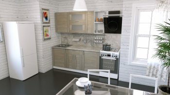 Кухонный гарнитур Лира макси 1800 мм (Герда) в Сысерти - sysert.mebel-e96.ru