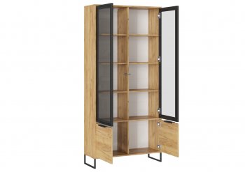 Шкаф-витрина Лофт ШК-002 (Стиль) в Сысерти - sysert.mebel-e96.ru
