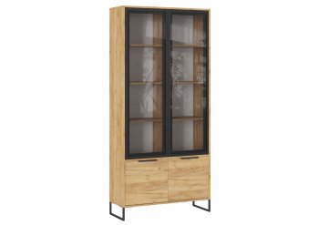 Шкаф-витрина Лофт ШК-002 (Стиль) в Сысерти - sysert.mebel-e96.ru