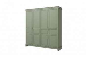 Шкаф 2000 мм распашной ШР-4 Лорето, зеленый самшит (БМ) в Сысерти - sysert.mebel-e96.ru