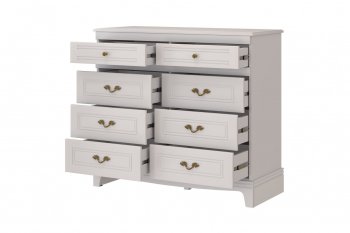 Комод 8 ящиков Лорето, льняной (БМ) в Сысерти - sysert.mebel-e96.ru