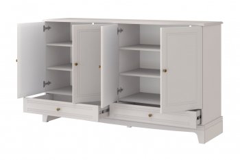 Комод 4 двери 2ящ. Лорето, льняной (БМ) в Сысерти - sysert.mebel-e96.ru