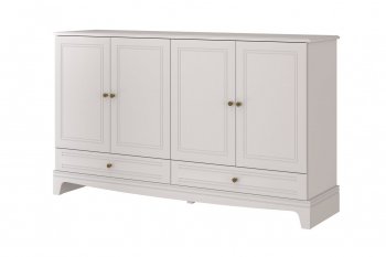 Комод 4 двери 2ящ. Лорето, льняной (БМ) в Сысерти - sysert.mebel-e96.ru