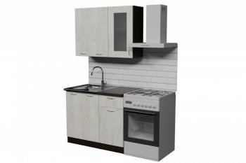 Кухонный гарнитур Лоретта мини 1000 мм (Герда) в Сысерти - sysert.mebel-e96.ru