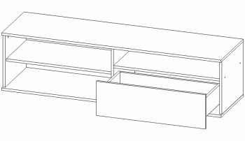 Стенка луксор (АстридМ) в Сысерти - sysert.mebel-e96.ru