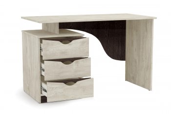 Стол письменный Лючия 33.23 бетон (Олмеко) в Сысерти - sysert.mebel-e96.ru