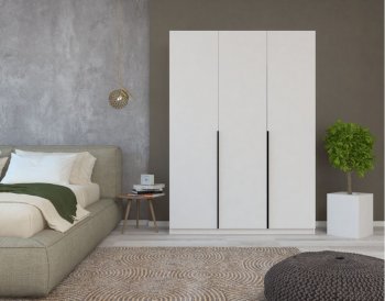Шкаф распашной 1500 мм М6-3.5 Б+Б+Б 150 + ящики (М6) в Сысерти - sysert.mebel-e96.ru