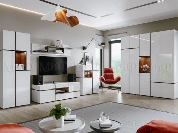 Стенка Мадера модульная (Миф) в Сысерти - sysert.mebel-e96.ru