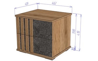 Тумба прикроватная Марракеш (Лин) в Сысерти - sysert.mebel-e96.ru