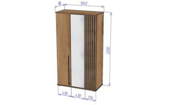 Шкаф 1200 мм 3х створчатый Марракеш (Лин) в Сысерти - sysert.mebel-e96.ru