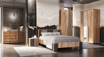 Кровать двуспальная Марракеш (Лин) в Сысерти - sysert.mebel-e96.ru