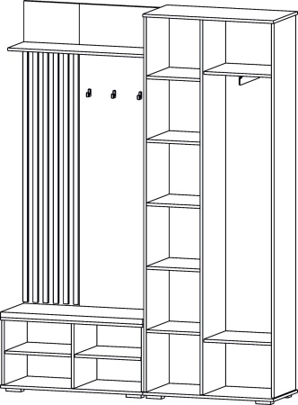 Прихожая Марракеш (Лин) в Сысерти - sysert.mebel-e96.ru