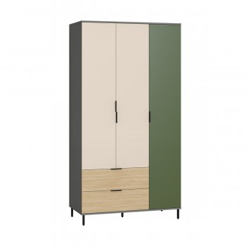 Шкаф 1200 мм Марвэл 16.317.03 зеленый (Моби) в Сысерти - sysert.mebel-e96.ru