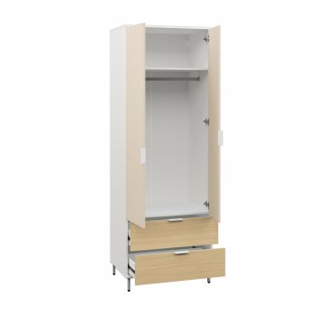 Шкаф 800 мм Марвэл 16.317.02 бел. (Моби) в Сысерти - sysert.mebel-e96.ru