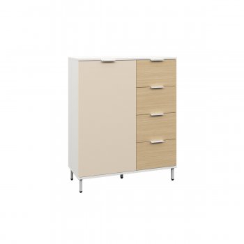 Комод Марвэл 16.234.01 бел (Моби) в Сысерти - sysert.mebel-e96.ru