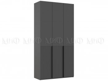 Шкаф 1200 мм Марвэл с доп. ящиками, графит (Миф) в Сысерти - sysert.mebel-e96.ru