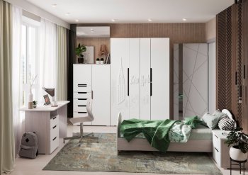 Набор детской мебели Миа (СтендМ) в Сысерти - sysert.mebel-e96.ru