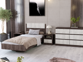 Тумба прикроватная Милана сек №13 (Росток) в Сысерти - sysert.mebel-e96.ru