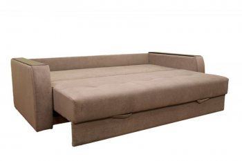 Диван Милан 3, НПБ, ткань Монако 02 (какао) (Хит Диван) в Сысерти - sysert.mebel-e96.ru