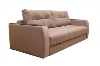 Диван Милан 3, НПБ, ткань Монако 02 (какао) (Хит Диван) в Сысерти - sysert.mebel-e96.ru