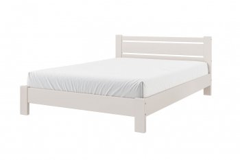 Кровать из массива Милс льняной (БМ) в Сысерти - sysert.mebel-e96.ru