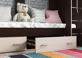 Кровать 2-х ярусная Мийа (А) (Стиль) в Сысерти - sysert.mebel-e96.ru