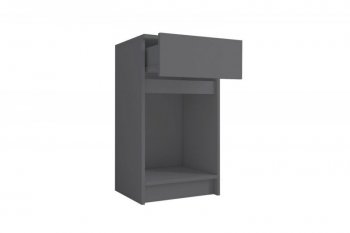 Тумба для обуви с 1ящ. Мори МПТ400 графит (ДСВ) в Сысерти - sysert.mebel-e96.ru