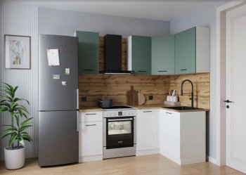 Кухонный гарнитур угловой Муссон 2000*1200 мм (Sanvut) в Сысерти - sysert.mebel-e96.ru