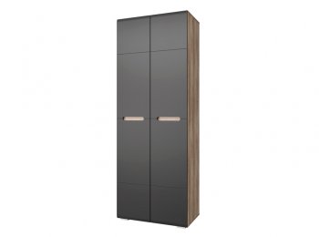 Спальный гарнитур Наоми модульный графит (БТС) в Сысерти - sysert.mebel-e96.ru