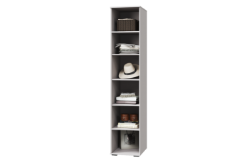Шкаф для платья и белья 1дв. Наоми (МЛК) в Сысерти - sysert.mebel-e96.ru