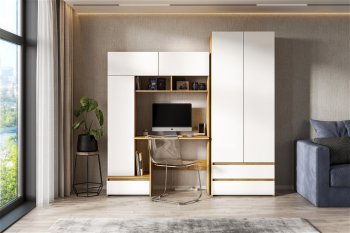 Стол компьютерный Некст-1 + Шкаф (СВ) в Сысерти - sysert.mebel-e96.ru