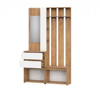 Вешалка с зеркалом Некст-1+Шкаф (СВ) в Сысерти - sysert.mebel-e96.ru