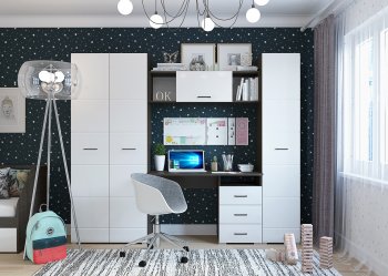 Набор детской мебели Ненси модульный (Гор) в Сысерти - sysert.mebel-e96.ru